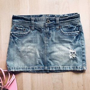 AE Denim Mini Skirt